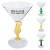 Plastic Martini Glasses - Novelty Stem - 7oz